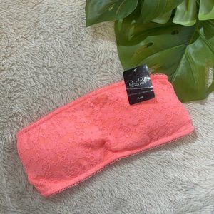 NWT Neon Pink Lace René Rofe Bralette